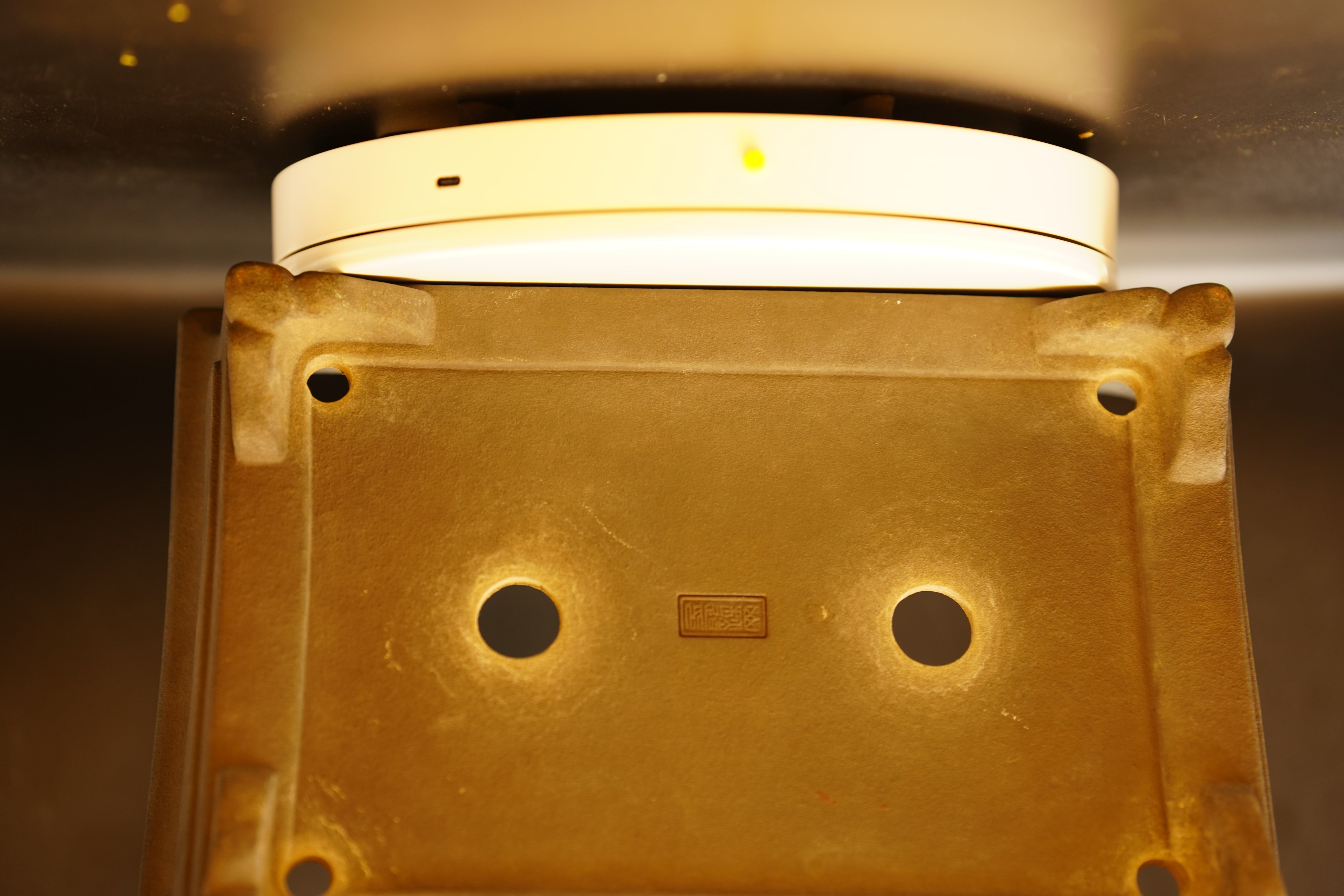 【香港現貨 – 日本盆缽（附上影片）】山秋 - 烏泥外緣雲足長方缽 (33*23*7.5)